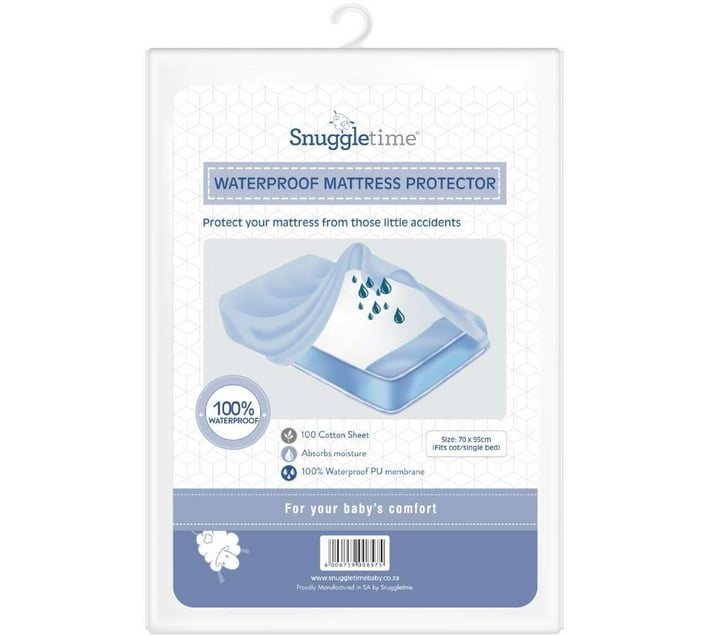 Snuggletime Waterproof Sheet Size Cot/Bed Standard Crib Standard Cot