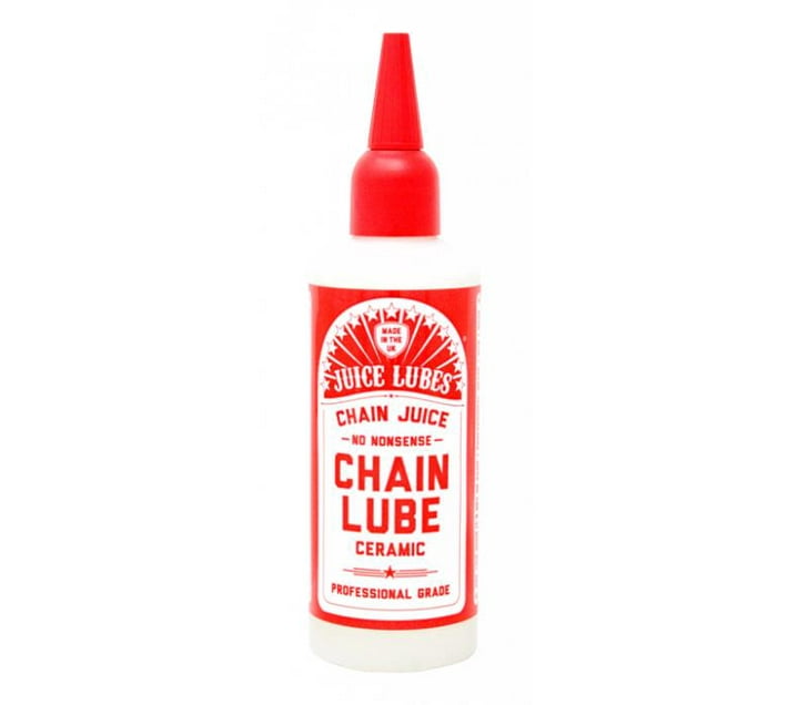 Someone’s in a Makro Ceramic chain lube, Chain lubricant for use in dry