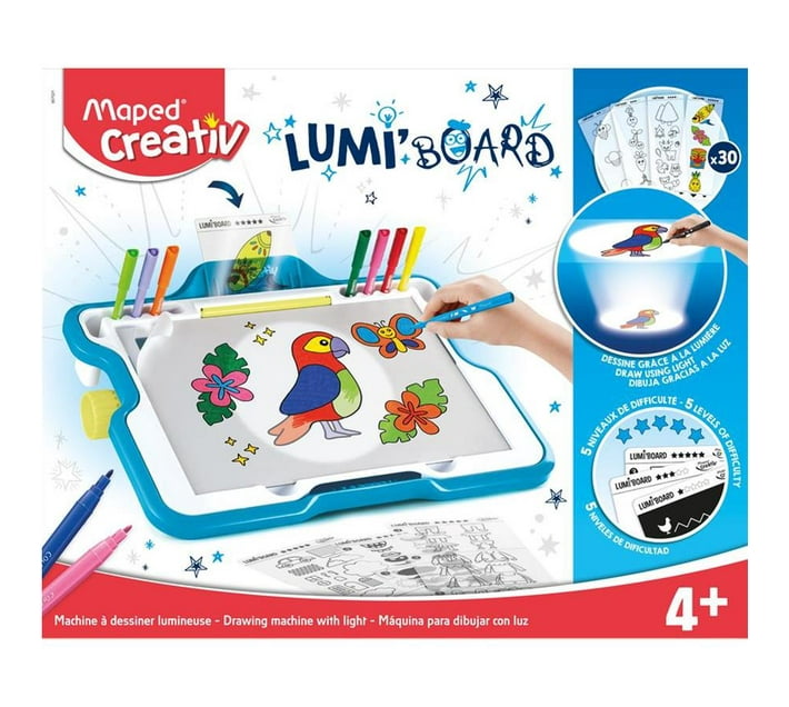 MAPED CREATIV Board Activities Lumi Board Drawing Machine Makro