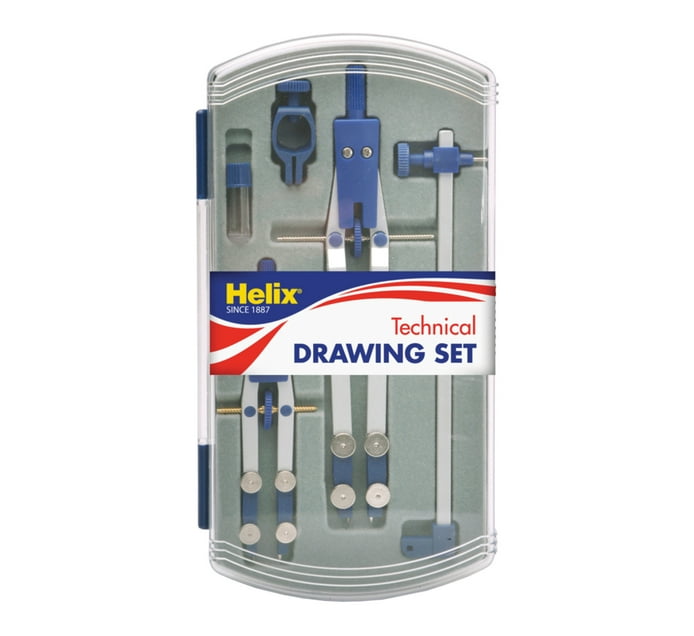 Helix Precision Plus Drawing 5 Piece set Makro
