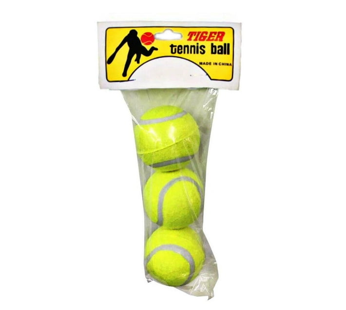 Tiger Tennis Ball Set of 3 Makro