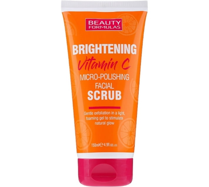 Beauty Formulas Vitamin C Brightening Facial Scrub Makro