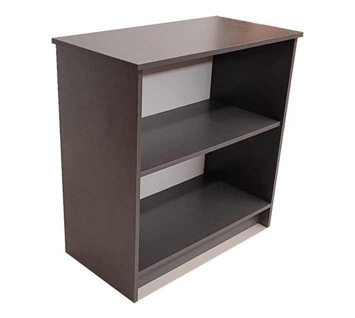 Oxford 2 Shelf Book/Filing 60cm Storm Grey Makro