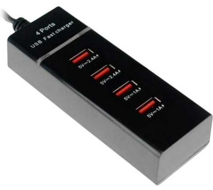 Perfect Dealz 4 Port USB Charger For Mobile & Tablets IN7 USB Charger