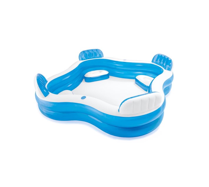 Someone’s in a Makro Intex Swim Center Family Lounge Pool Mood