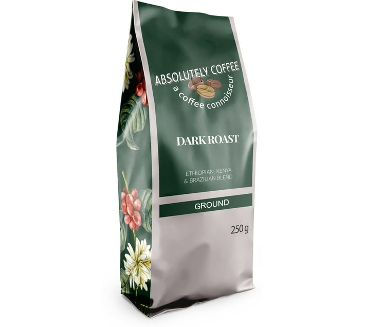 Illustration of Organic Coffee Beans For French Press