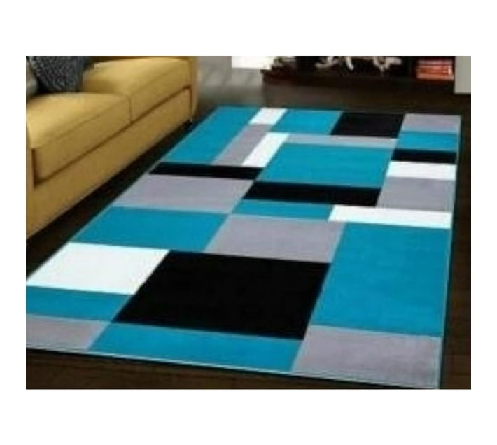 SMTE 200cm by 150cm Modern 3D Geometric Design Area A69 Rug Makro