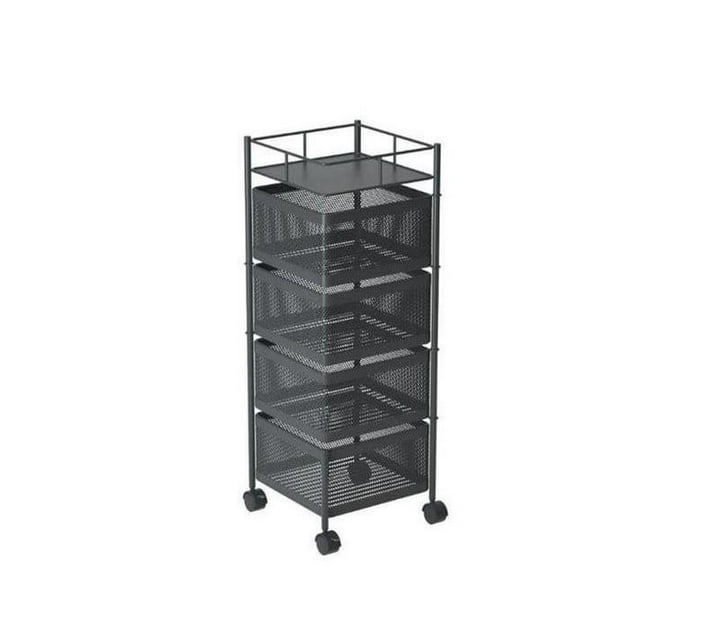 Someone’s in a Makro Continental Homeware 4-Layers Rotating Storage ...