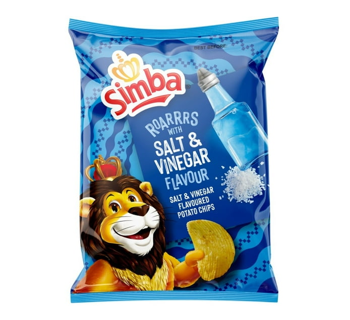 Someone’s in a Makro Simba Potato Chips Salt & Vinegar (1 x 120g) Mood