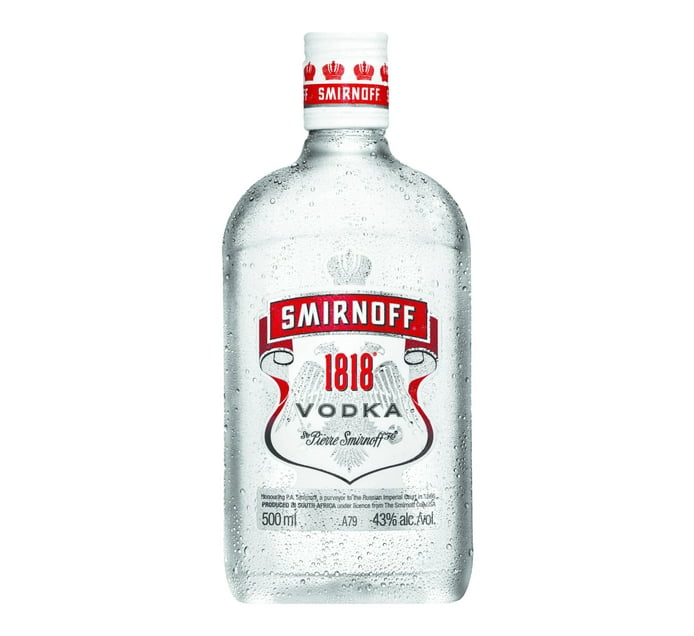 Someone’s in a Makro Smirnoff 1818 Vodka (12 x 500ML) Mood
