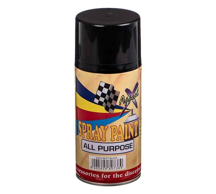 SPRAY PAINT MATT BLACK 250G Makro