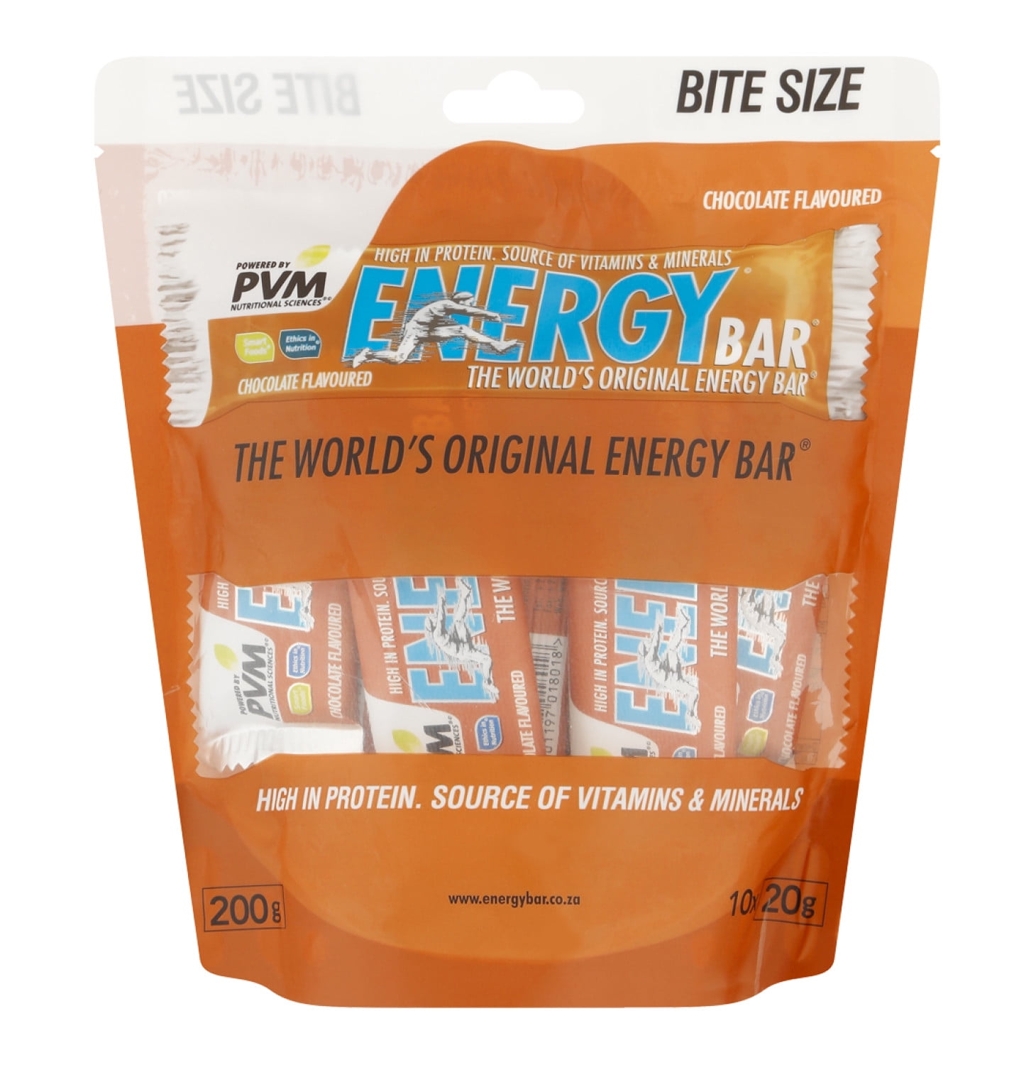 PVM Bite Size Energy Bars Chocolate (20g) | Makro