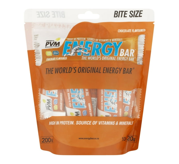 Someone’s in a Makro PVM Bite Size Energy Bars Chocolate (20g) Mood