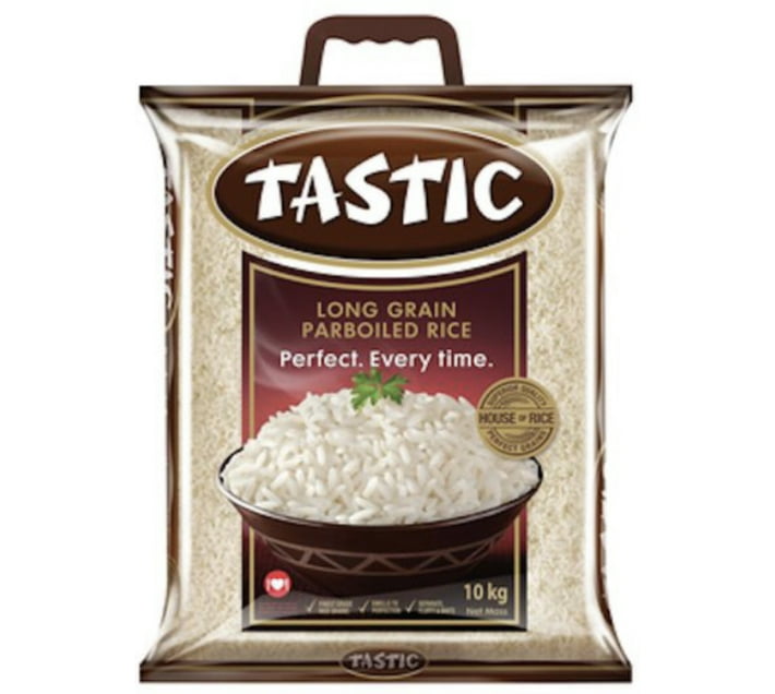 Buy Tastic 10kg Rice Boiled Rice (Parboiled) (10 kg) in Bulk | Makro ...