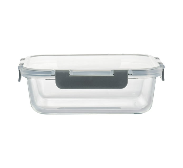 Consol 1 l Madrid Rectangular Storage Container with Clip-On Lid | Makro