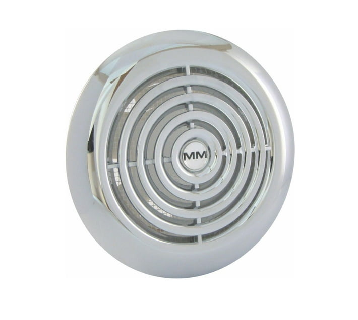Bathroom toilet extractor fan 100mm round Makro