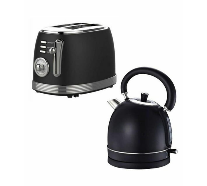 Someone’s in a Makro Premium Quality Kettle & Toaster Combo BLACK Mood