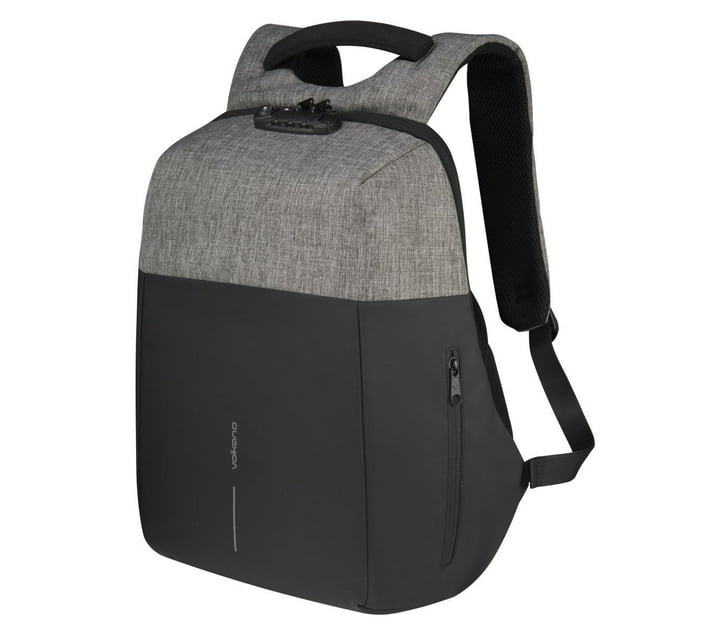 Volkano AntiTheft Backpack Smart Deux Series, Light Grey Edition Makro