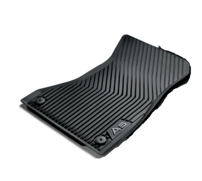 Someone’s in a Makro Audi A5 Front Rubber Floor Foot Mats Genuine 2019