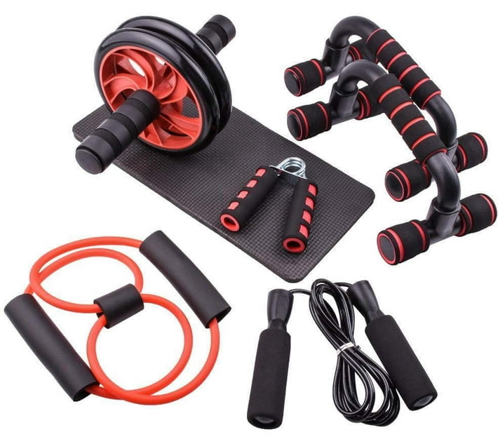 HappyDeals 3 kg Portable Fitness Equipment Set Home Gym Combo Makro