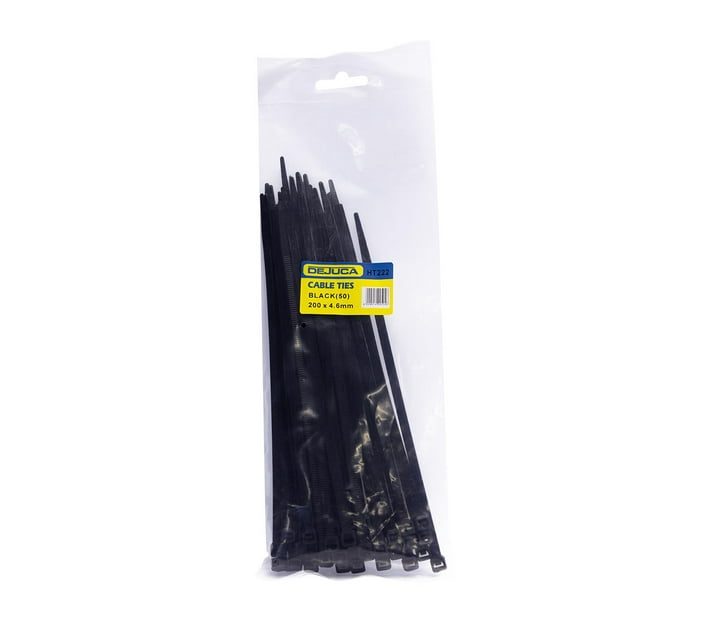 Someone’s in a Makro Dejuca Cable Ties Black 200Mm X 4.6Mm 50