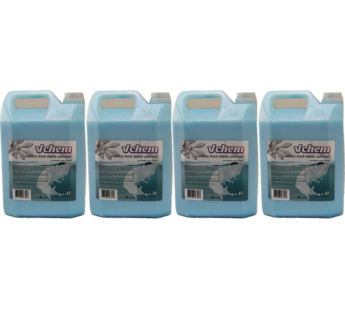 Vchem Fabric Conditioner Country Fresh 5L Bulk Fabric Softener Makro