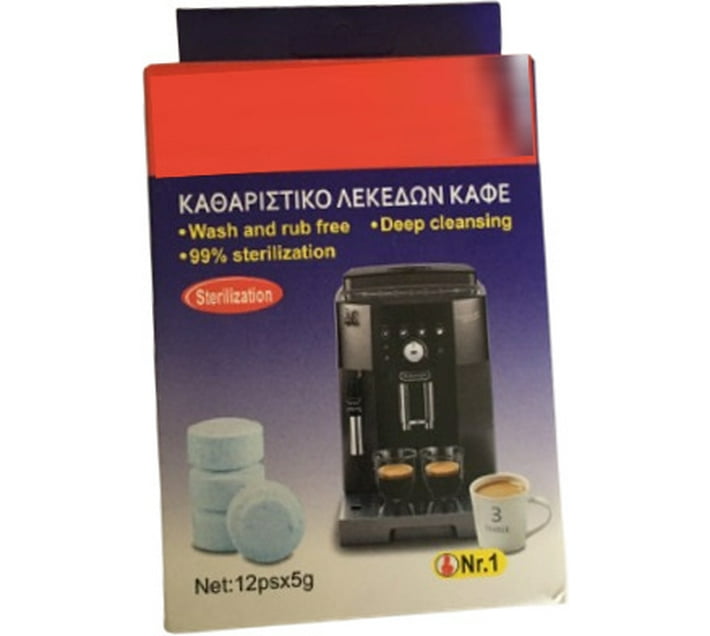 FRNK Kettle And Coffee Machine Cleaning Tablets 12 Pieces Detergent