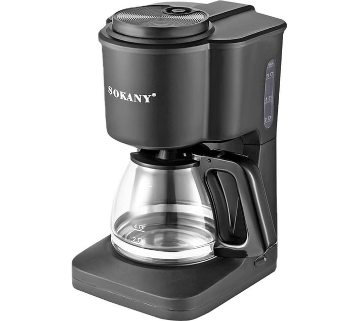 Perfect Dealz Stainless Steel Coffee Maker Machine 10 Cup Coffee Maker Black