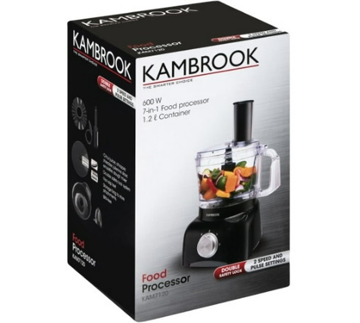 kambrook KAM7120. 600 W Food Processor Black Makro