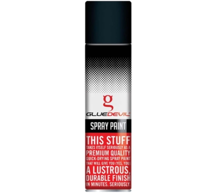 GlueDevil 6008741002370 Textured Flammable Spray Paints (300 ml, Pack