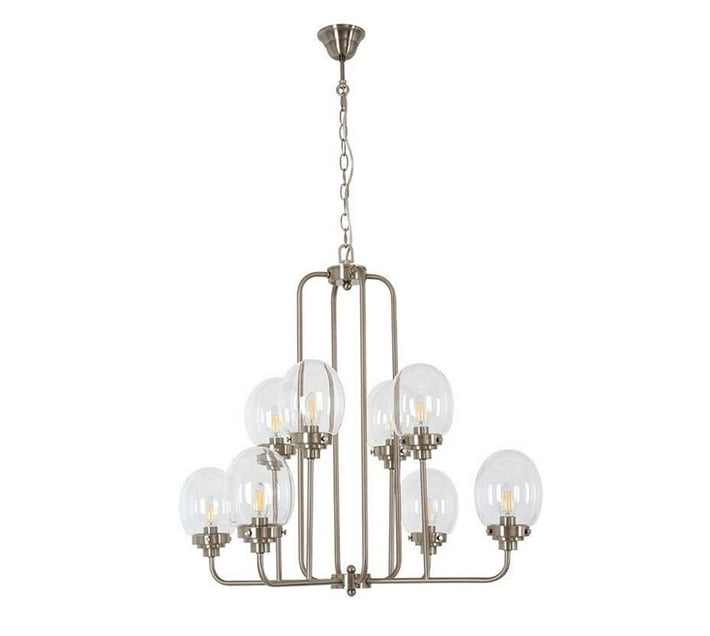 Zebbies Lighting Osiris 8 Light Chandelier Makro