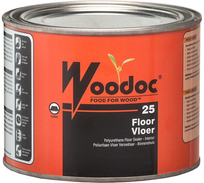 Woodoc 25 (Clear) Satin Wood Varnish (Alkyd 500 ml) Makro