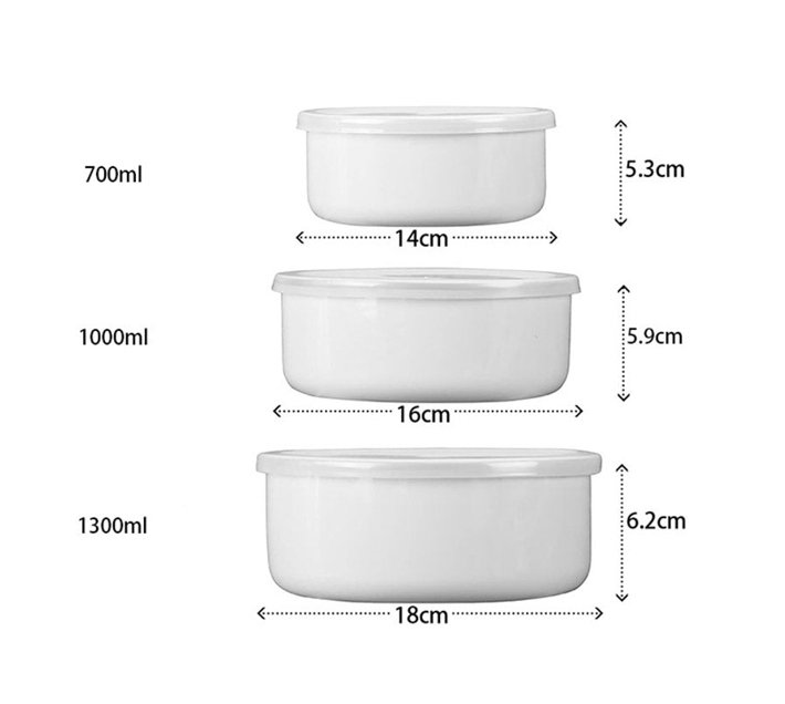 Someone’s in a Makro New World Enamel Storage Bowl Set -3 bowls & 3 ...