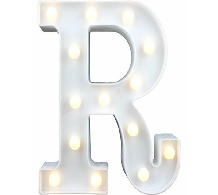 Light Letter R Someone’s in a Makro LED Letter Lights – R Mood