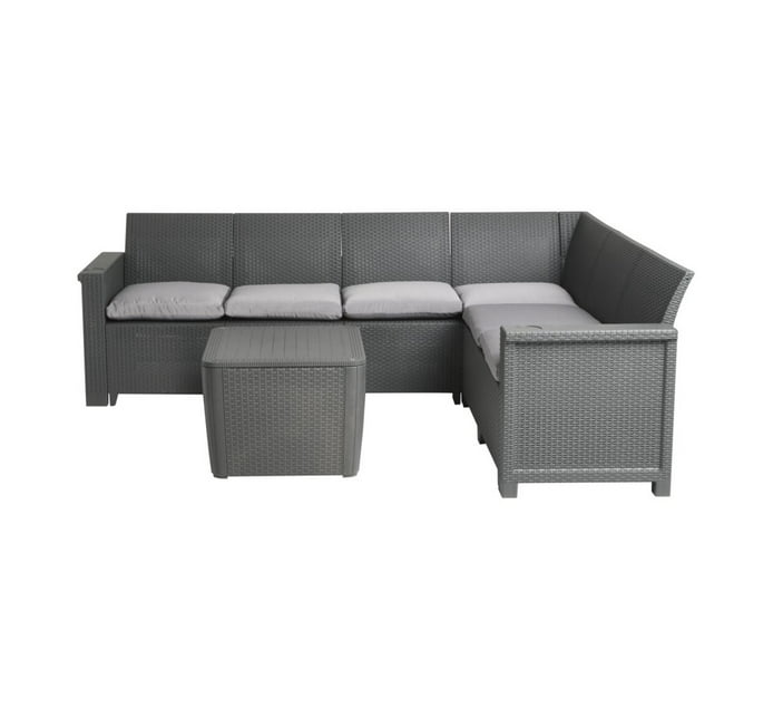 Someone s in a Makro Contour Jabulani Corner Patio Set Excludes Back Seat Cushions Mood