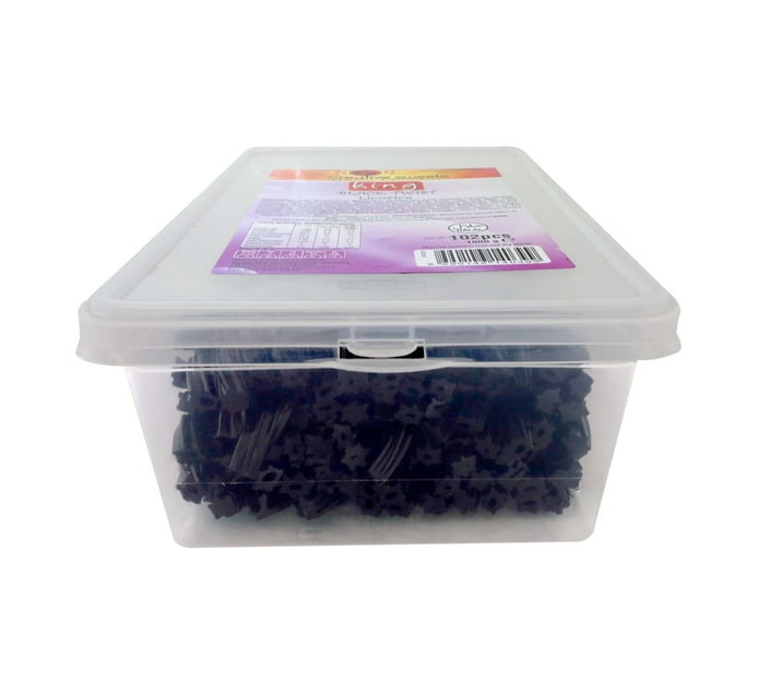 King Candy Jelly Sweets Black Twist (1 kg) Makro