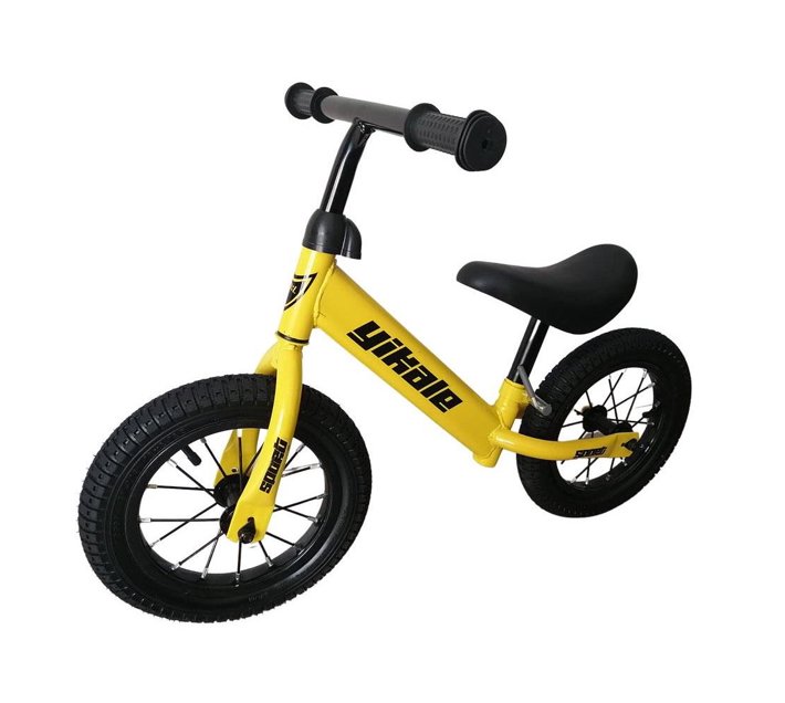 Someone s in a Makro Kids Balance Push Bike 12