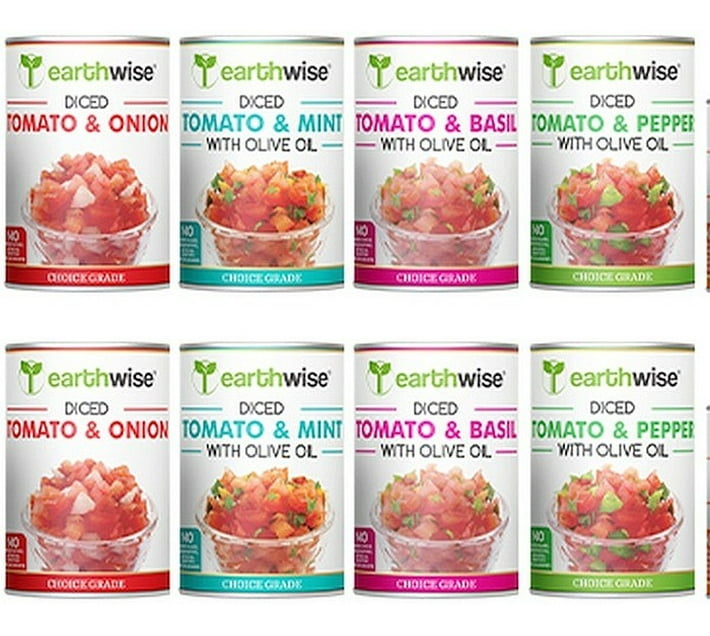 Dursots Canned Diced, Peeled, Tomatoes & Onion Assorted 8 Pack x 400g