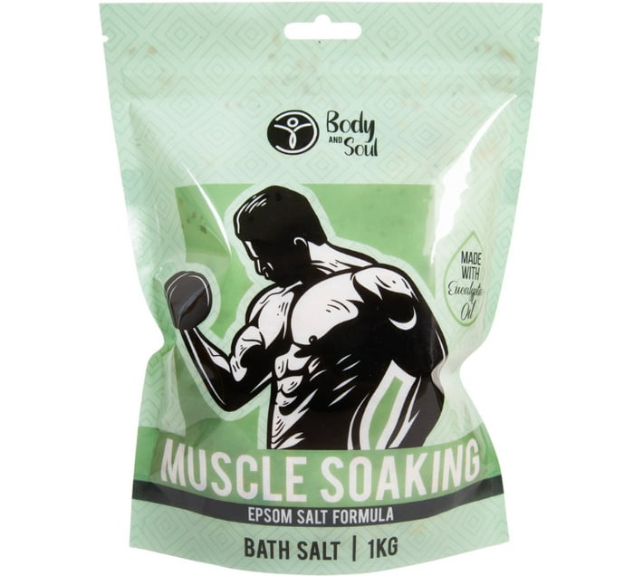 Body & Soul Muscle Soak Bath Salts Makro
