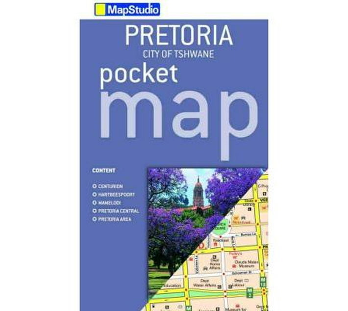 Pretoria pocket tourist map (Sheet map, folded) | Makro