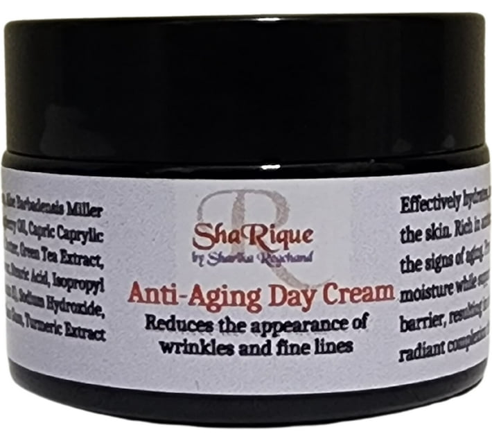 ShaRique Skin Anti Aging Day Cream, green tea extract, vitamin E, shea