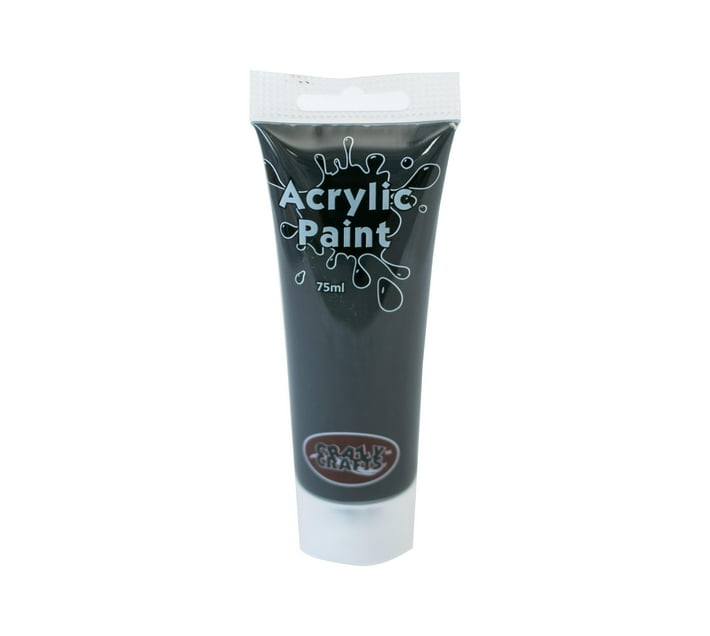 Acrylic Paint 75ml Black Makro