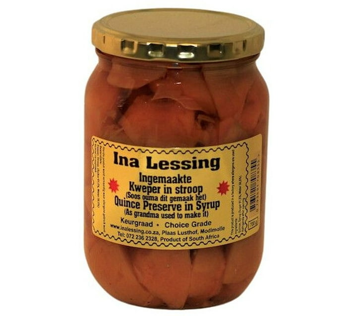Lessing Five Ina Lessing Quince (Baked) Preserve 750ml 750 ml () | Makro