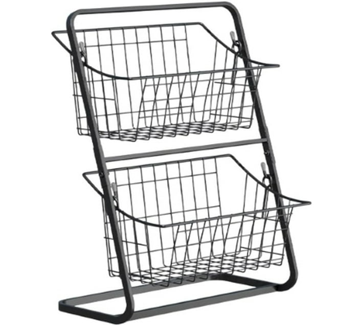 PHRM PHR00630 Steel Fruits/Vegetables Kitchen Rack (Deep Navy Blue) Makro