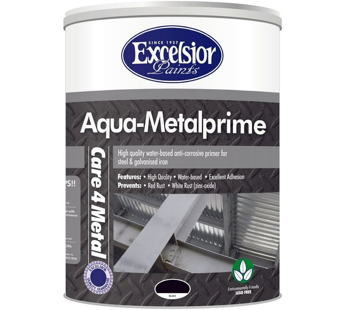 Excelsior AquaMetalprime Black Acrylic Primer (20 L) Makro