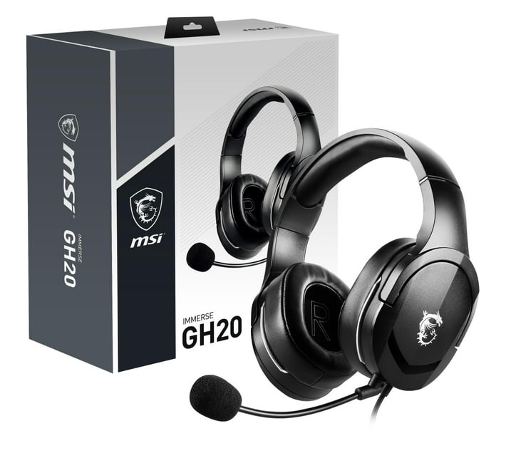 MSI IMMERSE GH20 Gaming Headset Makro
