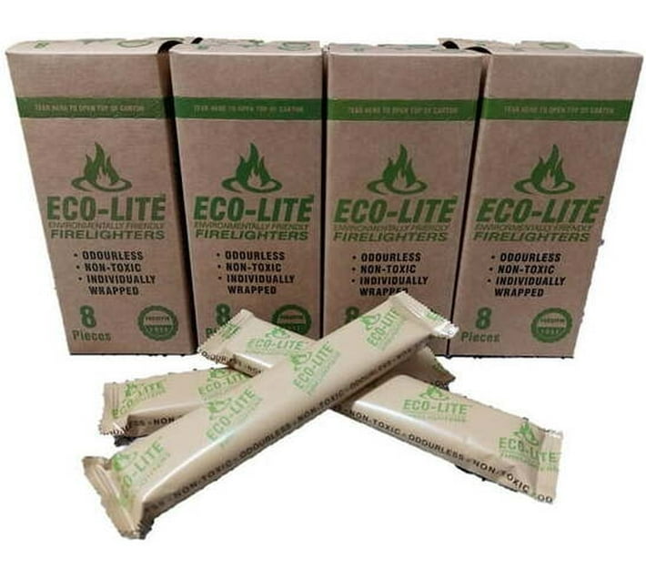 ECOLITE ECOLITE Environmentally Friendly Firelighters Waxbased