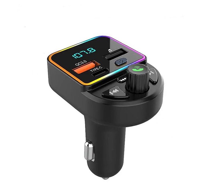 Aerbes ABCZ05 Multifunctional Wireless Car RGB MP3 Player, FM