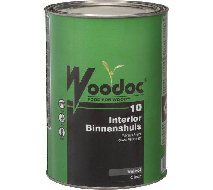 Woodoc 10 (Clear) Velvet Wood Varnish (Alkyd 5 L) Makro