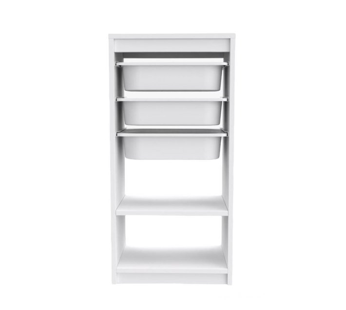 Someone’s in a Makro Woodly Modern MultiFunctional 3 Small Basket & 2 Shelf Storage